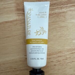Olive Hand & Body Lotion - White and Gold